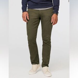 DU/ER No Sweat Relaxed Taper Pants in Green